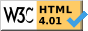 Valid HTML 4.01 Transitional
